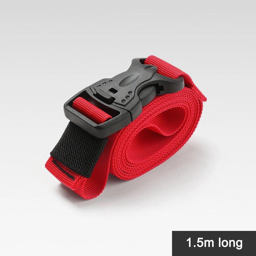 

Нейлоновий ремінь для вантажів Багажний ремінь для безпеки на відкритому повітрі Протиугінний ремінь для багажу Збірний ремінь Кемпінг Похід Зберігання Ремені для фіксації ременів 150cm