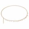 Women Waist Chains Adjustable Pearl Body Chain Trendy Waist Belly Chain Summer Beach Everyday Accessories