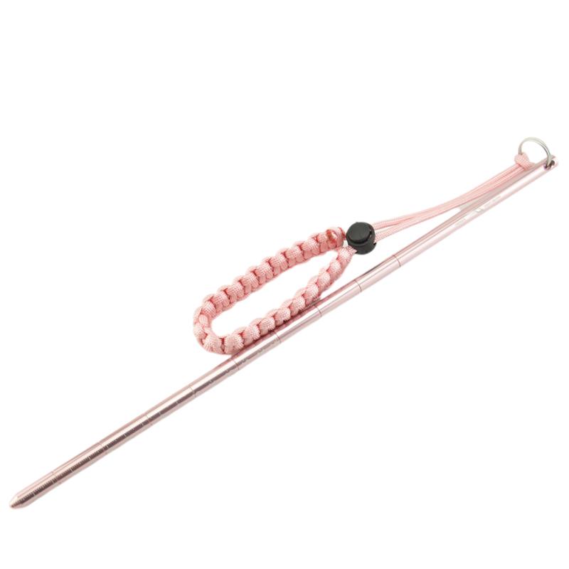 Light Weight Aluminium Alloy Scuba Diving Stick Pointer Rod With Hand Rope Underwater Shaker Noise