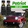 2pcs Dual Mode Turn Signal+Daytime Running Light Accessories LED DRL For Patriot MK 2007-2017 2008 2009 2010 2011 2012 2013