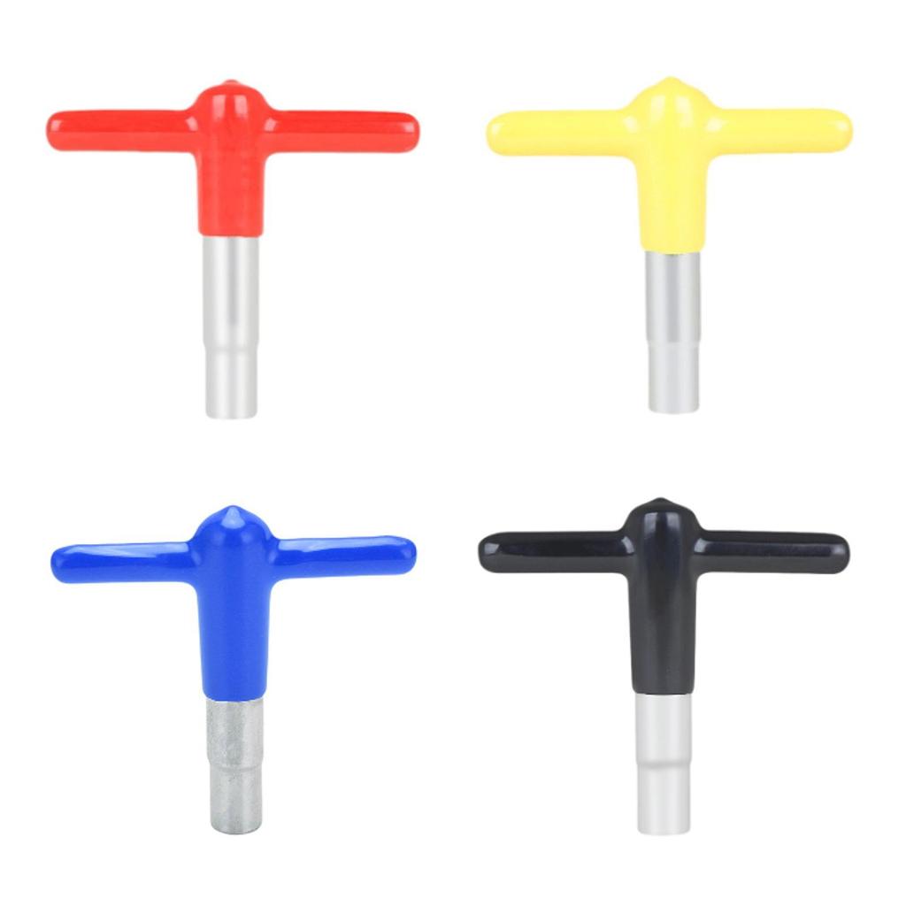Drum Tuning Key Adjustment Wrench T Shape Handle Versatile Sturdy Percussion Hardware Tool for Acoustic and Electronic Drums