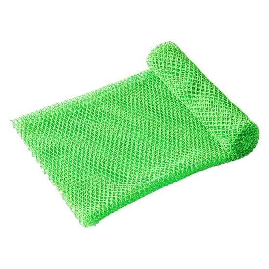 African Exfoliating Mesh Sponge Bath Towel Dual-Sided Exfoliation Gentle Face Body Silky Smooth Skin Towel