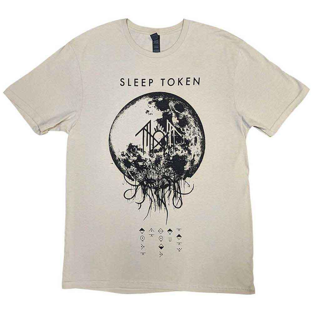 Sleep Token - Take Me Back To Eden с принтом на спине - Натуральная футболка Унисекс Футболка XXXL