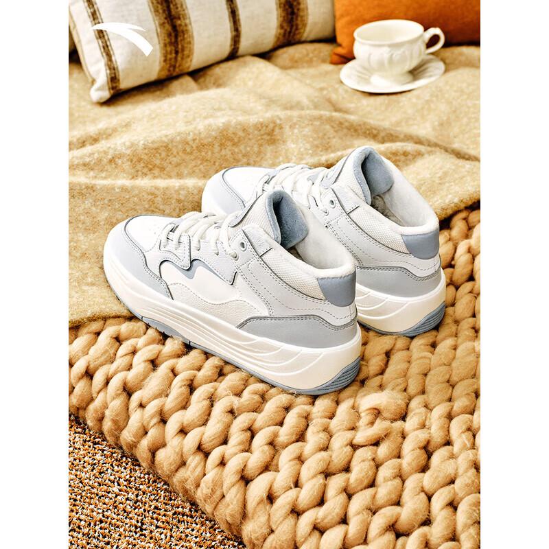 

ANTA PG7 Women s High-Top Fleece Lined Winter Casual Boots 37.5