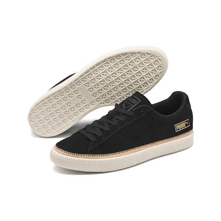 PUMA Suede Trim Dlx Black Unisex 371749-01