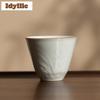 30ml Eis-Tischglasur Relief Teetasse Retro Teeschale Teetassenset Teeprobe Duftbecher Chazhan Meistertassen Teeservice Handwerk