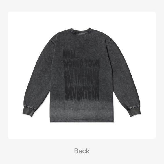 Pre-order SEVENTEEN World Tour NEW in INCHEON L/S T-shirt