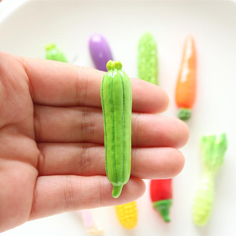 DIY Resin Vegetable Accessories: Hair Clips, Phone Cases, Keychains, Pendants, Shoe Buckles & Ornaments