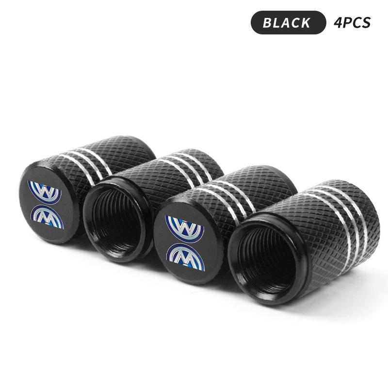 

Car Valve Core Cap Tires Gas Nozzle Cover Motorcycle Accessories For Volkswagen VW Rline R Polo Golf MK8 Passat Magotan Tiguan