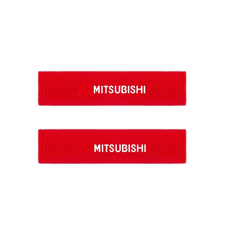 pdsh9 Car Seat Neck Pillow Headrest Lumbar Belt Shoulder Pads for Mitsubishi Outlander Lancer RALLIART Pajero Auto Accessories