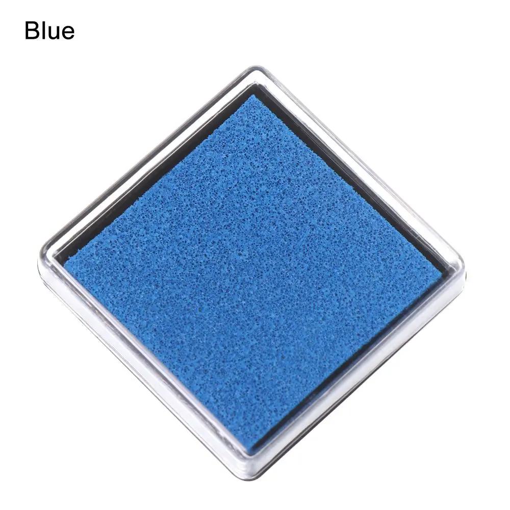 Ink Pad Stamp Pads Fingerprint Inkpad Square Sponge Multi-color Art Decor Scrapbooking Drawing Toys DIY Office & School Supplies