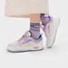 FILA Cushioning, Wear Resistant Low top Skateboard Shoes Women's Milk White/Rain Mist Gray F12W432208FGN