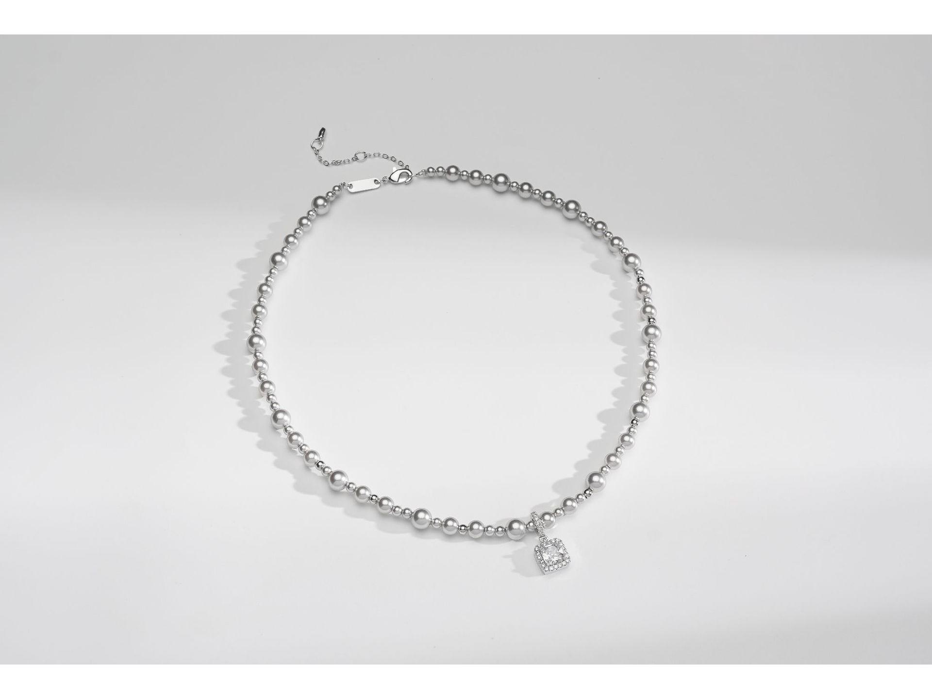 

Ожерелье HEFANG Bubble Sugar Cube — элегантный, простой, легкий роскошный дизайн для женщин, идеально подходит для осени и зимы