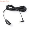Y4UA 3.5mm Plugs Vehicle Microphone With Extended 3Meter Cable For Clear Sound Pickup