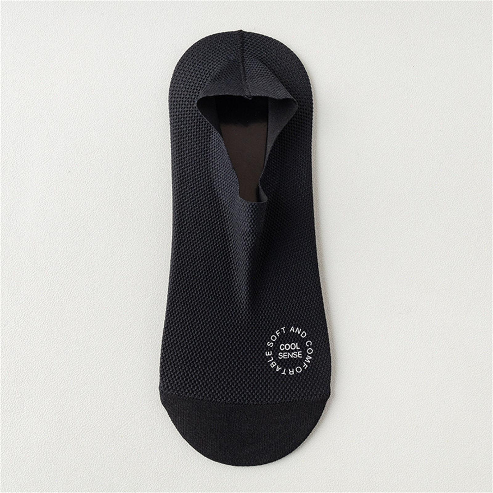 

Детские нескользящие напольные носки, носки для йоги, батута, носки для раннего образования для ног One Size чёрный