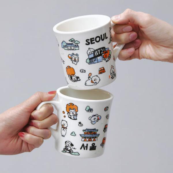 BT21 Becher „Seoul Edition“ (340 ml)