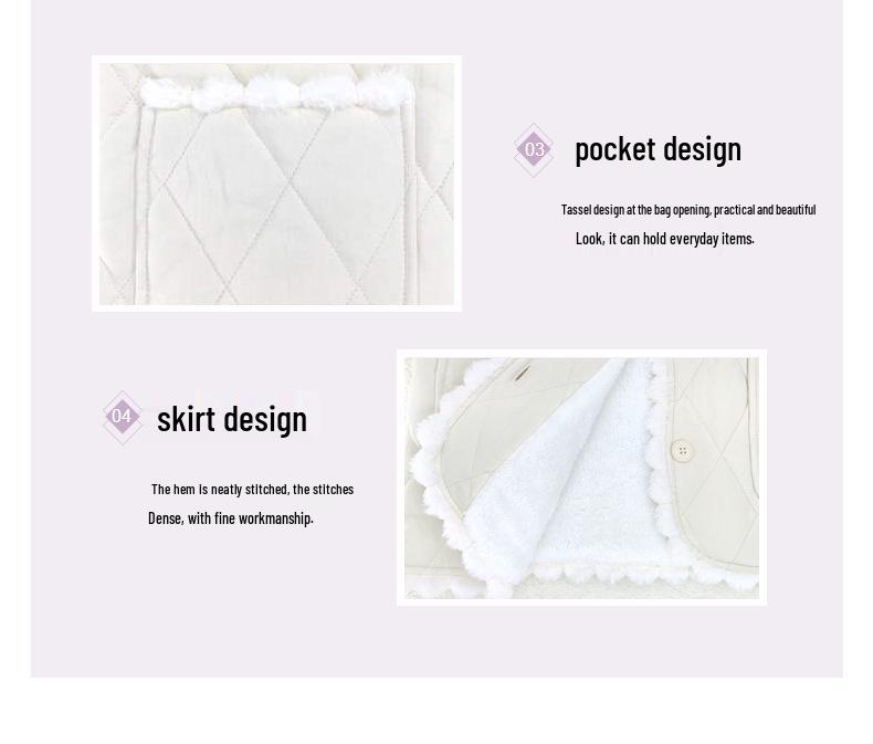 Quilted Women's Winter Pajamas Set: Three-Layer Thick Long-Sleeve Cotton Jacket with Plush Lining