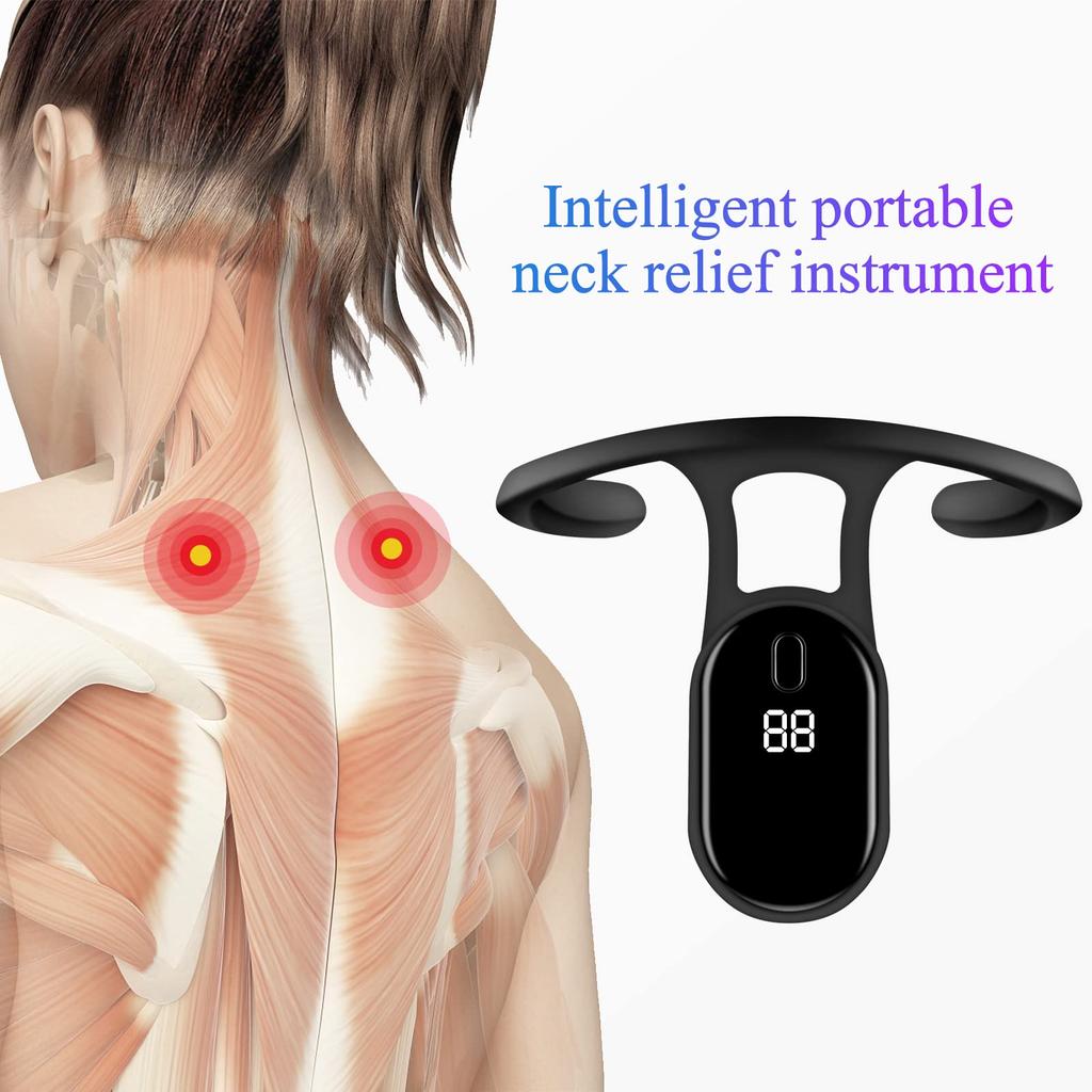 Neues Ultraschall-Beruhigungs-Körper-Nacken-Instrument Intelligente Haltungskorrektur und Trainer Haltungskorrektor für Männer und Frauen