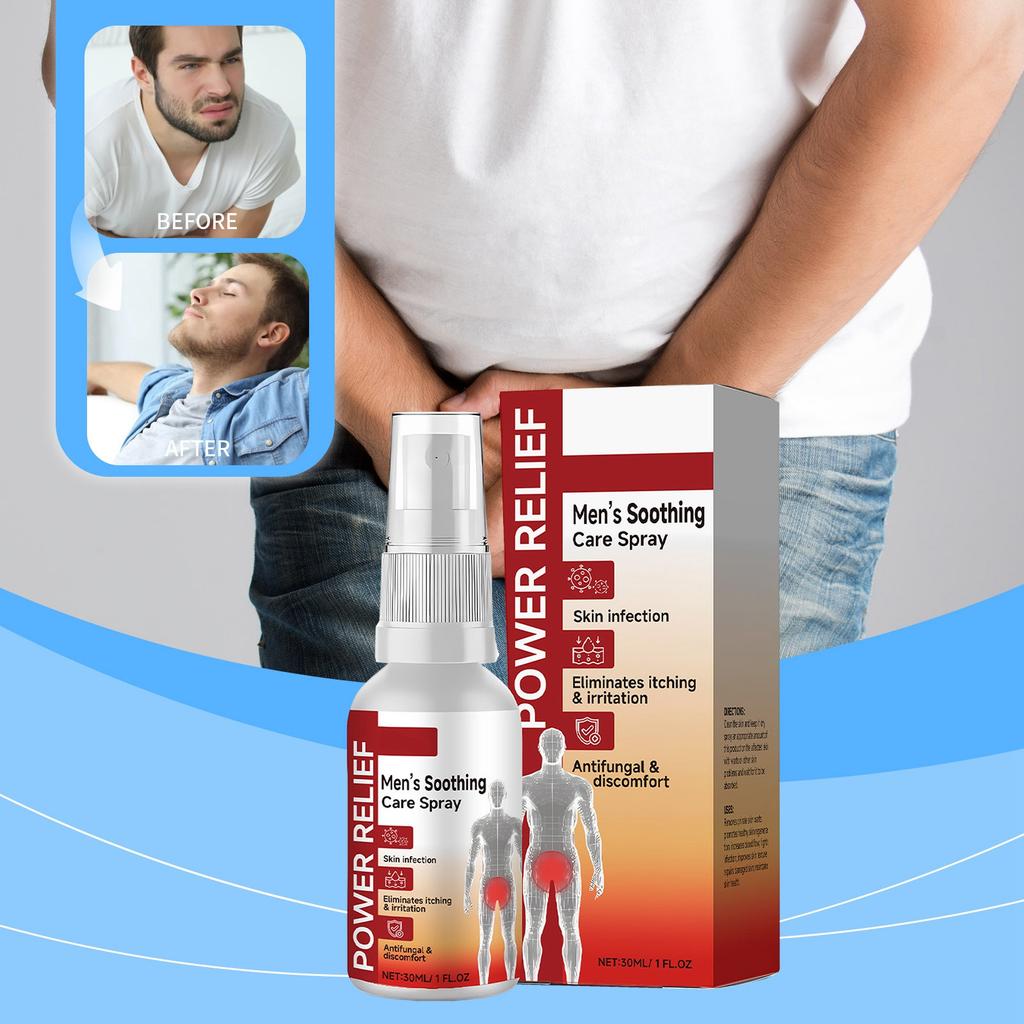 The Men's Body Care Spray Contains Mild Ingredients That Smooth And Moisturize The Skin Without Leaving A Sticky Feeling When Used,30ML