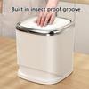 User Friendly Food Storage Box Rice Dispenser Airtight Seal for Flour  Grains Cereal and Pet Dog Cats Bird Food Storage