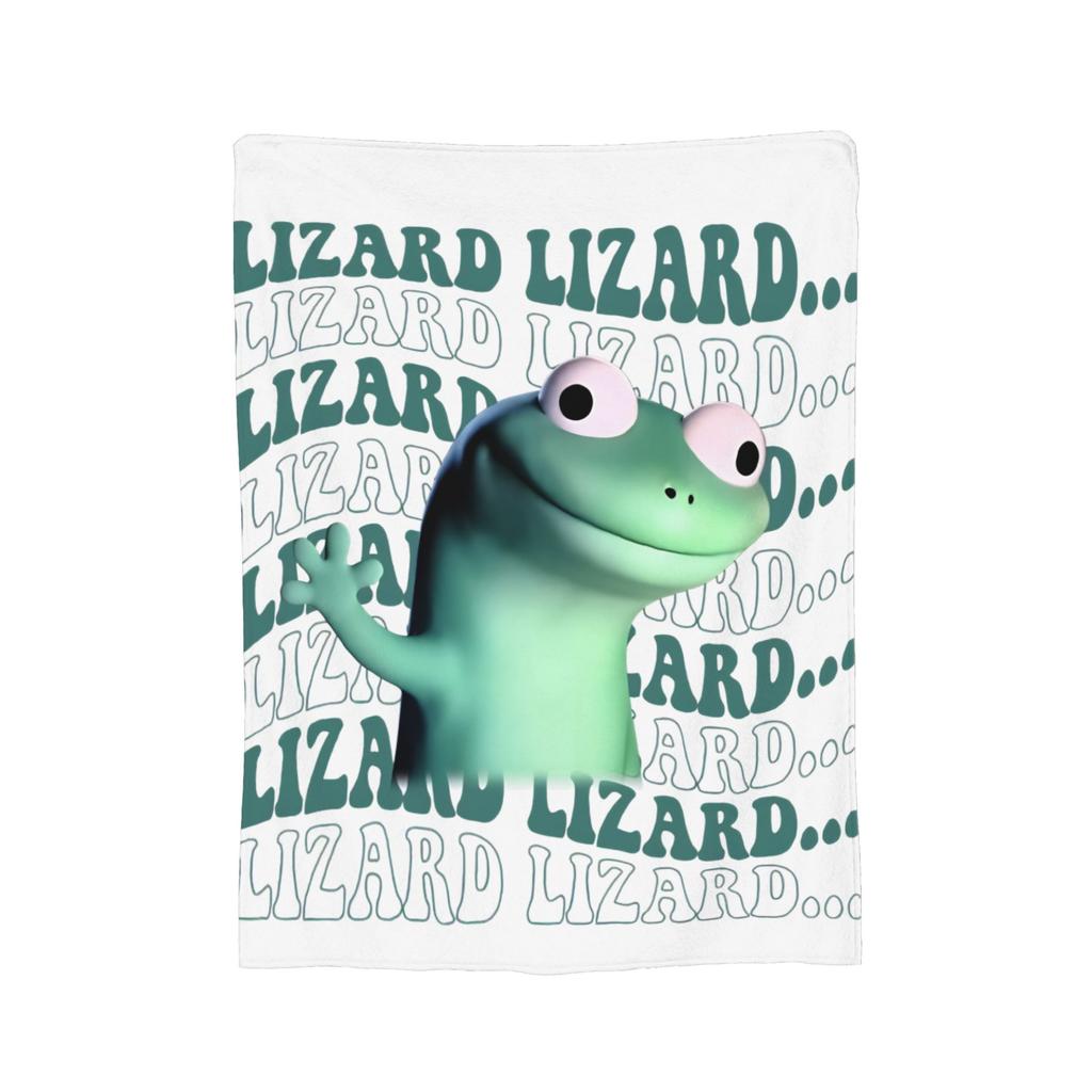 Hoppers Cute Tom Lizard Retro Blankets Flannel Throw Blankets Bedroom Sofa Decoration Ultra-Soft Warm Bedsprea ,