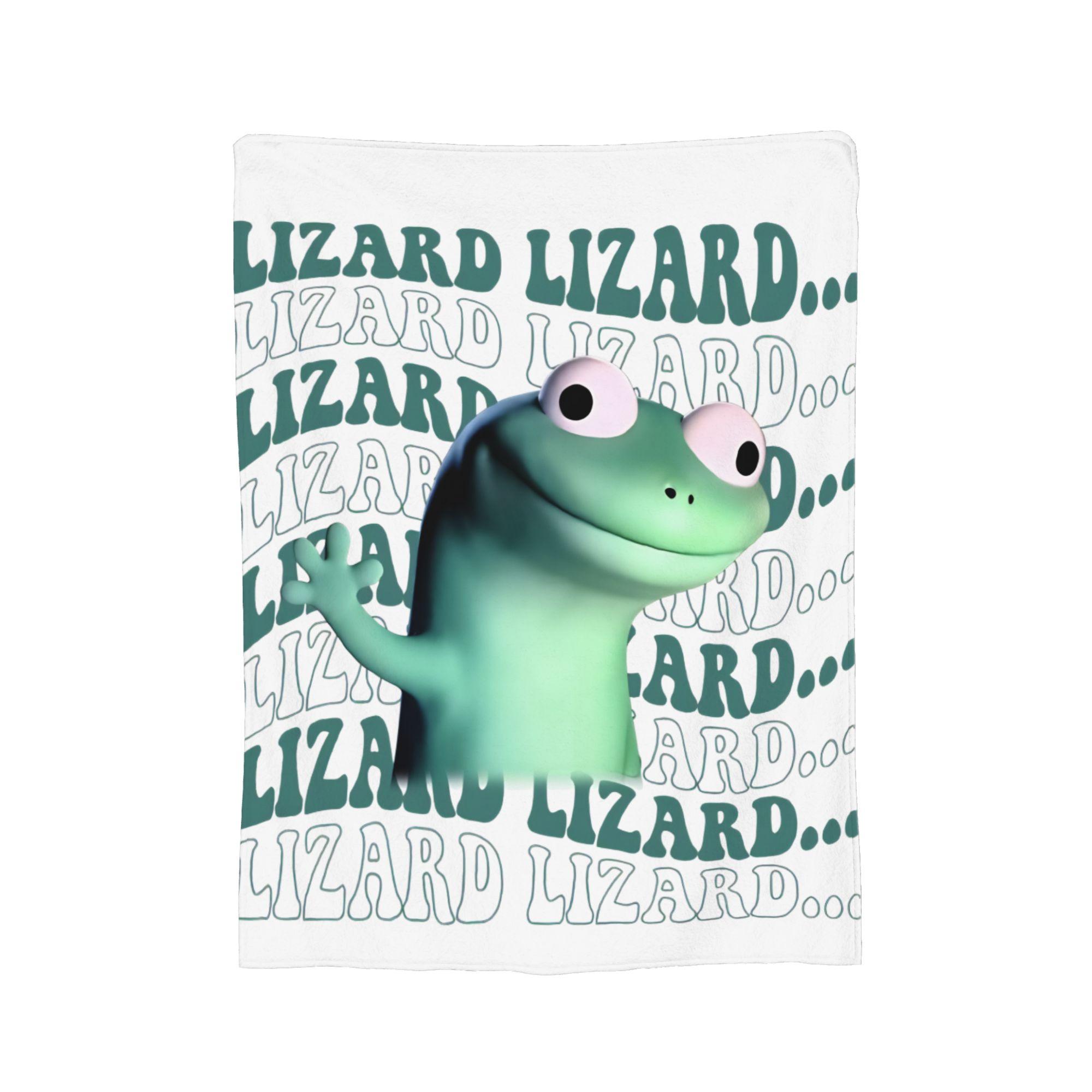 

Tom Lizard Hoppers Cartoon Fleece Throw Blankets Blankets for Sofa Outdoor Super Soft Bed Rug, 130x150cm