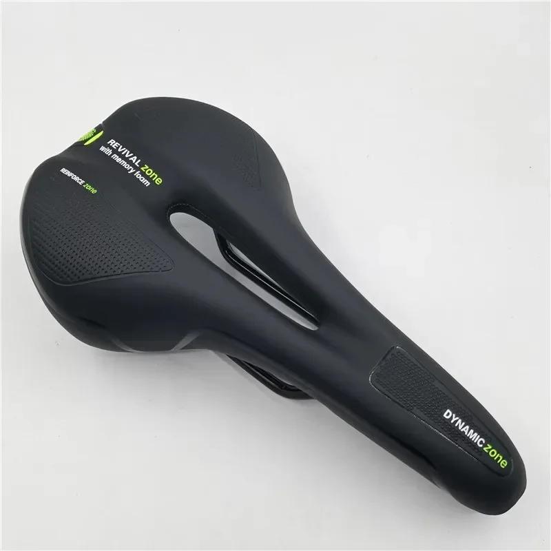 

Bicycle Saddle Lightweight Non-Slip PU MTB Road Bike Saddle Shockproof Breathable Hollow Cycling Seat Cushion Bike Accessories