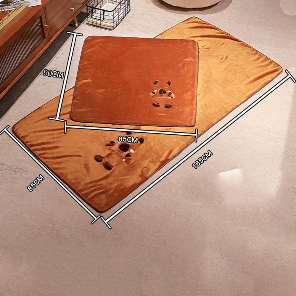 Spring Summer Soft Warm Blankets Breathable Couch Sofa Blankets Fashion Capybara Blanket