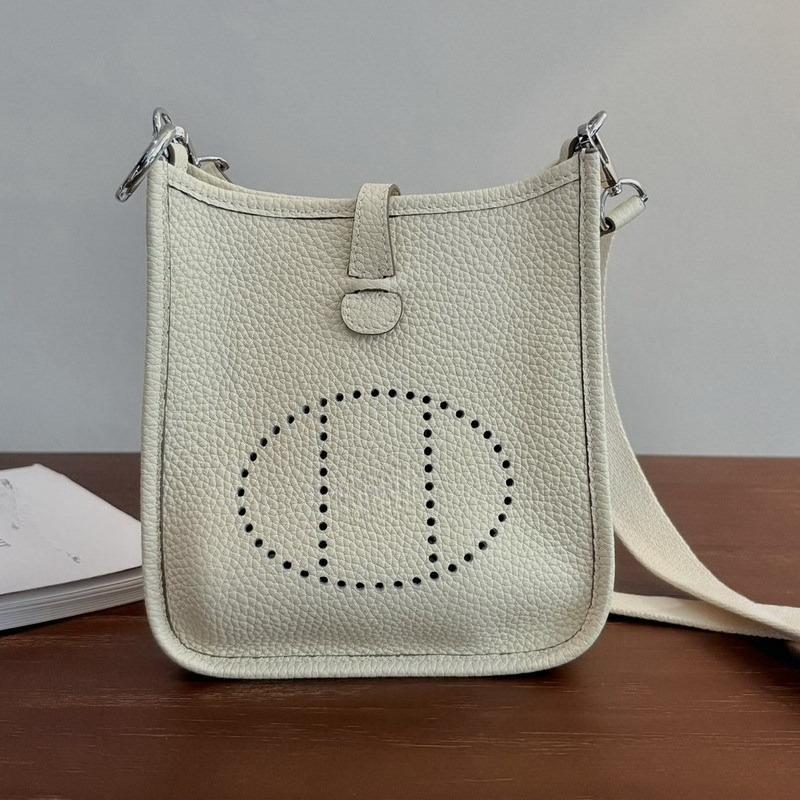 New Casual Bag Leather First Layer Cowhide Small Square Bag Tote Bag Portable Shoulder Messenger Women's Bag