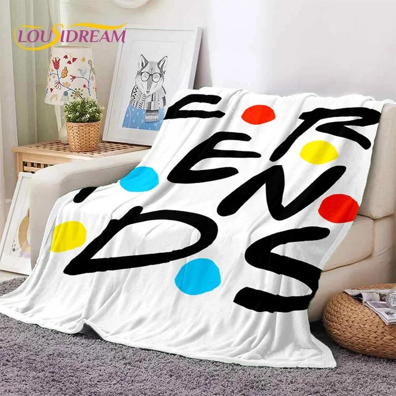 Latest Friends Classics TV 3D Soft Flannel Blankets,Throw Blanket Comfortable Blanket for Picnic Beds Sofa Home Bedroom Gift Kid