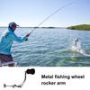 Fishing Reel Rocker Arm Heavy Reel Power Universal Spinning Baitcasting Duty Metal Handle Grip Replacement