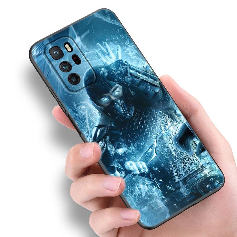 Mortal Kombat Spiel Schwarze Silikon Handyhülle Für Xiaomi Redmi Note 10 11 11S 12 13 4G 8 9 11T Pro 5G Plus 8T 9S 10S 12S