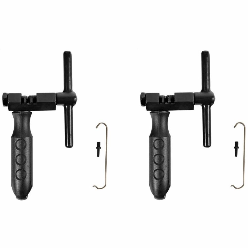 2 Sets with Replaceable Pin Bike Chain Breaker Tool Bike Chain Splitter For 1-11s Bike Chain 2 Sets