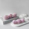 Flower Storage Jar Mould Jewelry Organizer Silicone Mold Concrete Plaster Storage Box Molds for Organizing Enthusiasts