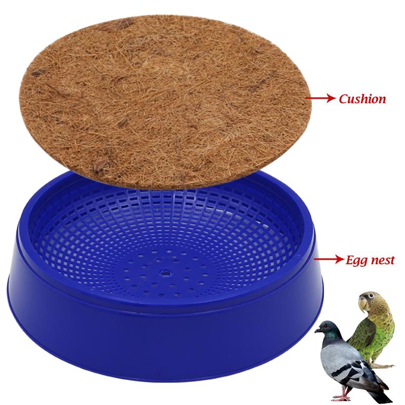 Pigeon Eggs Nest Bird Eggs Nest Cushion Grass Mat Dehumidification Grass Pigeon Breeding Eggs Mat Bird Basin Nest For Bird