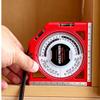 Multi-function Level Bubble Angle Finder Clear Scale Dial Powerful Magnet Inclinometer Slope Scale Portable Angle Gauge