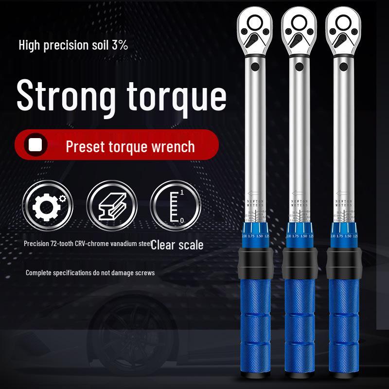 Adjustable High-Precision Torque Wrench for Auto Repair
