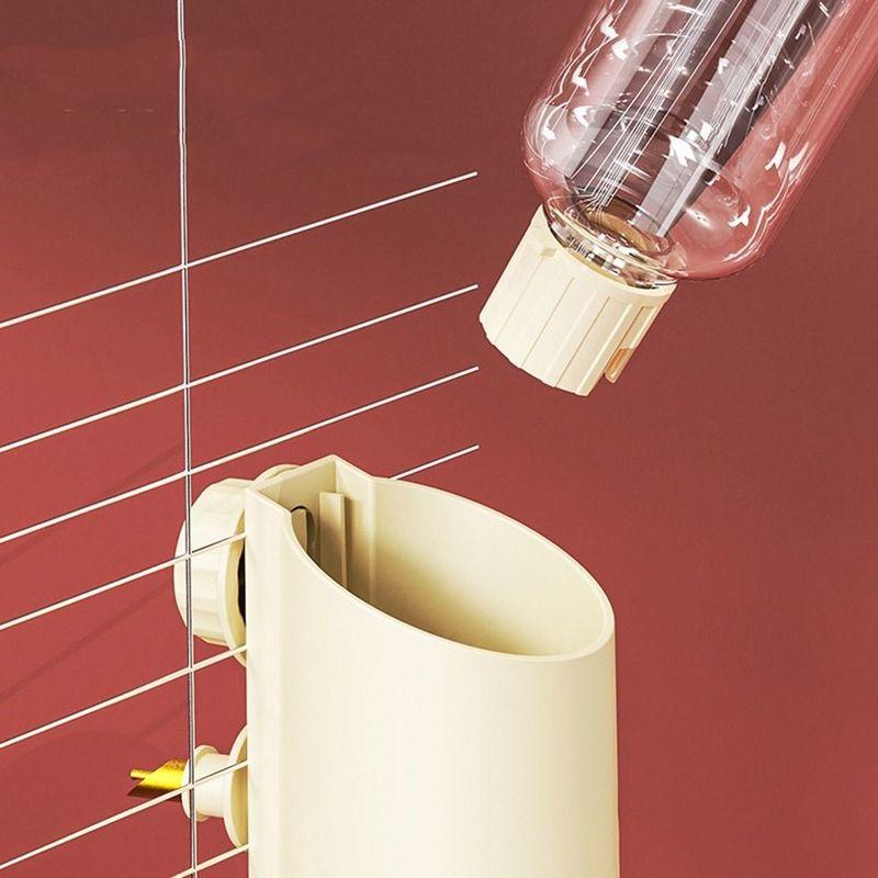 250ml Birds Water Feeder Silent Large Capacity Pet Birds Water Bottle Reusable Automatic Refill