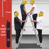 HANDUNYOU Multi-Purpose Articulated Folding Ladder
