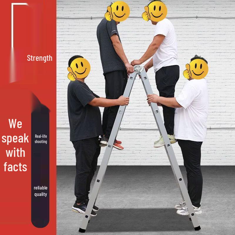HANDUNYOU Multi-Purpose Articulated Folding Ladder