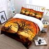 Desert Tree Art Decor Set Soft Comfortable Duvet Cover Bedding Set Included 1*Duvet Cover & 2*Pillowcases, Gift