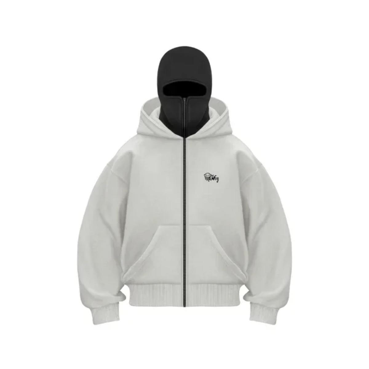 

BeatStreet Новый Осенний Зимний Худи Мужской Свободный С Капюшоном На Молнии Куртка Готическая Звезда Мода Панк Y2k Хип-Хоп Харадзюку Одежда Мужские Толстовки Оверсайз S серый