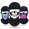 Innenfutter Kopf Halswärmer Totenkopfprint Kopfbedeckung Moto Vollgesichtsmaske Motorrad Sturmhaube Helm-Innenfutter