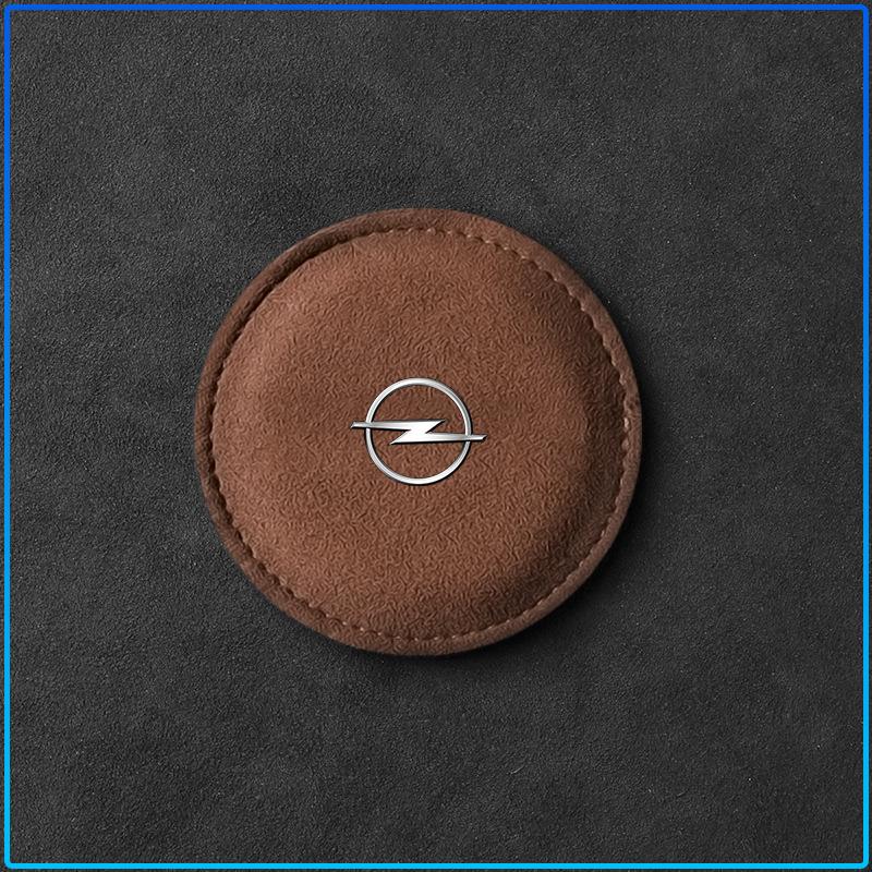 Auto Logo Door Slot Pad Cup Holder Mats Car Accessories Leather Nonslip For Opel Astra C G H Insignia J K Zafira B Corsa Vectra C Corsa C