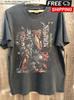 Maglietta Grafica Vintage Film Spawn Grigio Antracite Unisex Pesante Uomo Donna S-