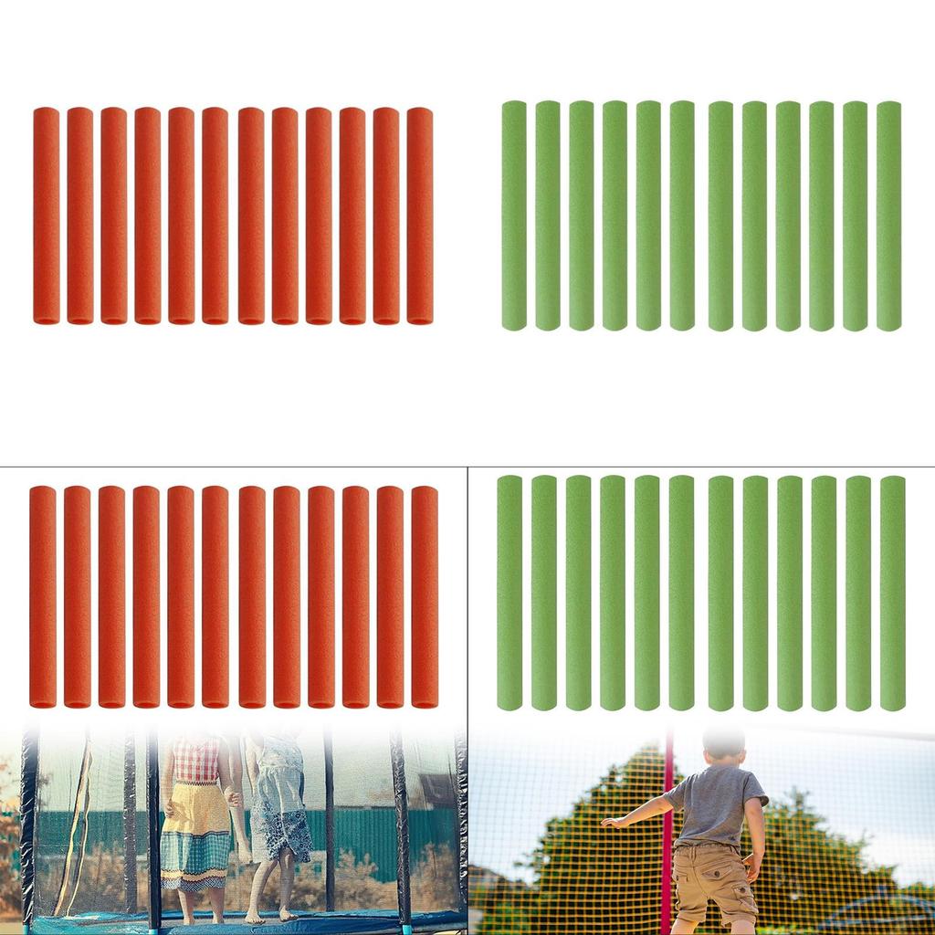 12-pakning Skumhylser for Trampolinestolper Trekk Tilbehør