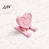 Mobile Phone Holder 3D Printed Heart Holder, Love Shape Stand Stand, Cell Tablet Desk Mount, Valentine's Day Gift Durable