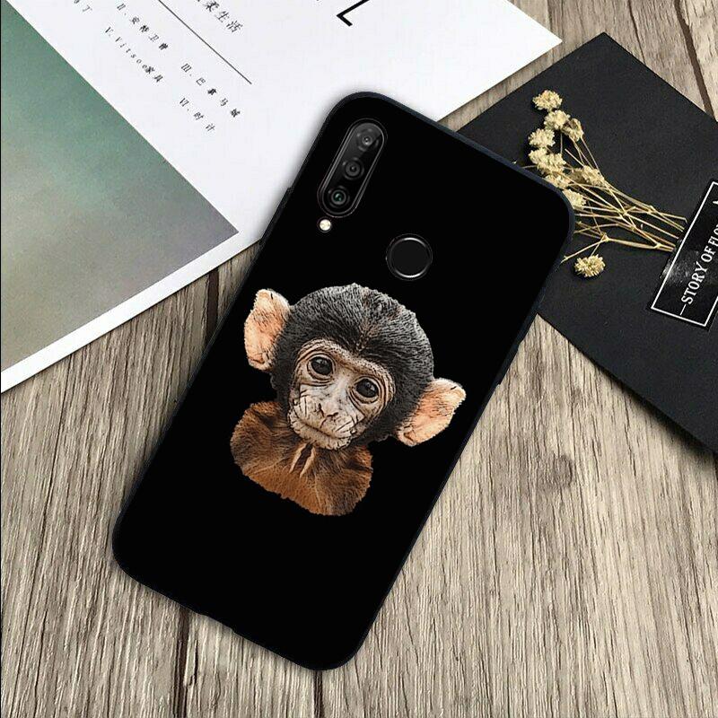 Monkey Gorilla Ape Baby For Huawei Nova 11 9 10 SE Y70 Y60 Y90 Y61 Y91 Y73 Y72 12i 11i 8i P30 P40 Lite P60 Pro Case