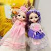 Dress Long Princess Doll Keychain Gift For Daughter Cute Exquisite Dress Up Princess Doll Toy Corsage Keyring Female Bag Pendant