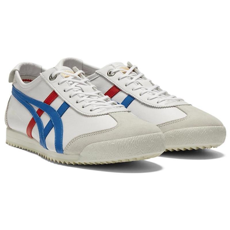 Onitsuka Tiger Mexico 66 Sd White Directoire Blue Red Sneakers 1183A872-113